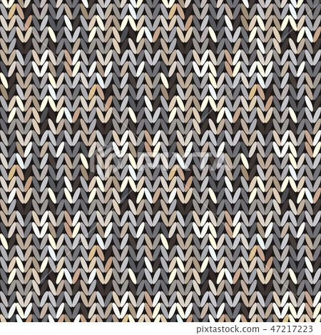 Seamless vector chevron pattern fabric textile-插圖素材 [47217223] - PIXTA圖庫