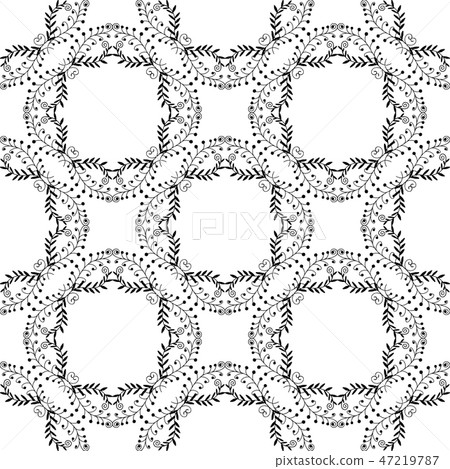 Oriental vector classic pattern Oriental vector classic pattern 47219787