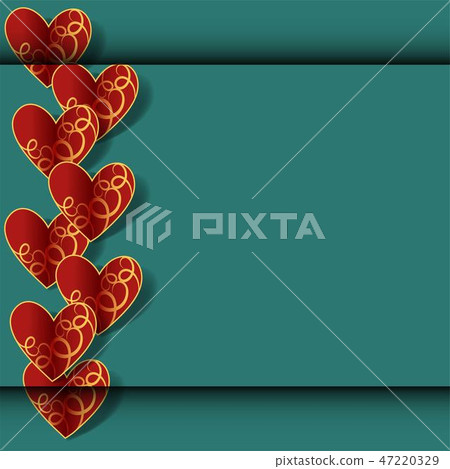Vector cartoon illustration Happy Valentines Day Vector cartoon illustration Happy Valentines Day 47220329