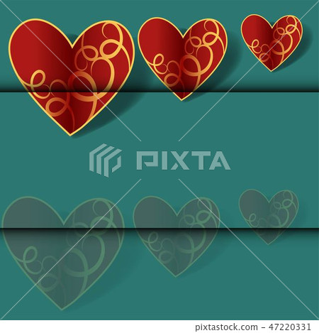 Vector cartoon illustration Happy Valentines Day 47220331