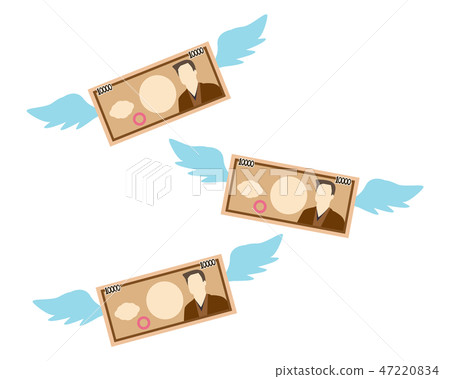 錢賬單1萬日元 47220834