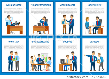 Negotiations on Mobile Phone, Worker Dismissal Negotiations on Mobile Phone, Worker Dismissal 47223682