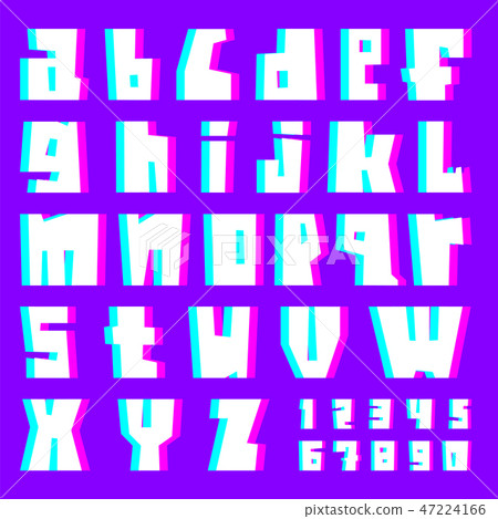 glitch font, lowercase.eps glitch font, lowercase.eps 47224166