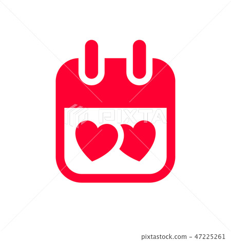 Valentine's day sign designed for celebration 47225261