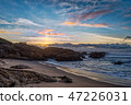 Sunset at Davenport Beach 47226031