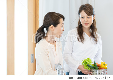 Women who cook Women who cook 47228187