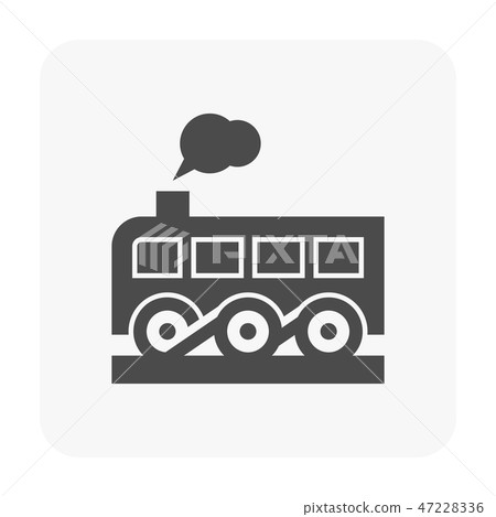 train icon black 47228336