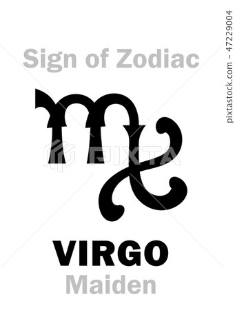Astrology: Sign of Zodiac VIRGO (The Maiden) 47229004