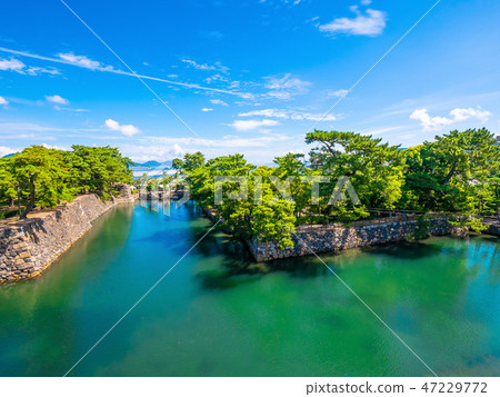 Uchibori of Takamatsu castle ruins 47229772