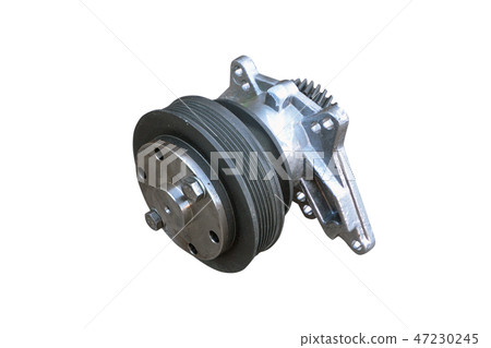 Car belt tensioner roller isolated 47230245