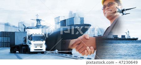 commercial logistic ,shipping business 47230649