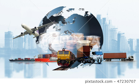 Transportation, import export logistics 47230707