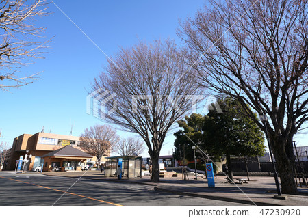 在日本的東京都市風景我想在町田市看Tsukushino站 在日本的東京都市風景我想在町田市看Tsukushino站 47230920