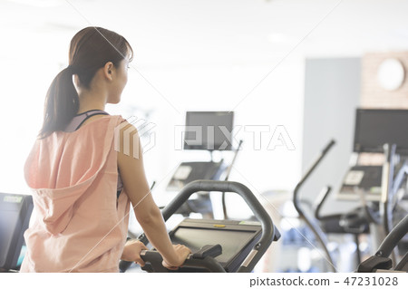 Female fitness gym Female fitness gym 47231028