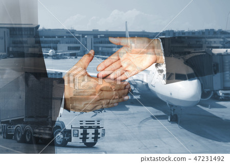 transportation import export concept 47231492