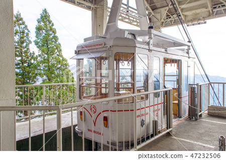 Yamanashi Prefecture Minobe Sanku Onji Minabeyama Cable Car Peak Station 47232506