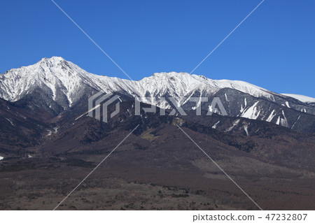 Yatsugatake that you desire from Hirasawa Pass 47232807