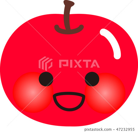 蘋果人物微笑 47232955