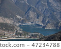 Okutama Suyo Road俯瞰Tsukuyomi第一個停車場Okutama Lake 47234788