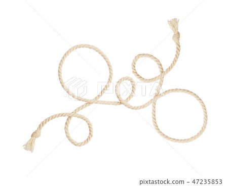 Beige cotton twisted rope Beige cotton twisted rope 47235853