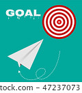 Target route success business, Strategy concept 47237073