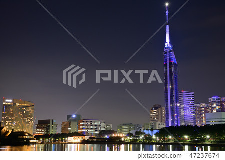 福岡市福岡塔夜景 47237674