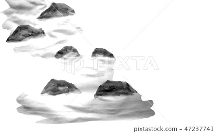 河墨水墨水圖 47237741