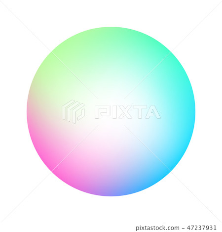 Round soft color gradient - Stock Illustration [47237931] - PIXTA