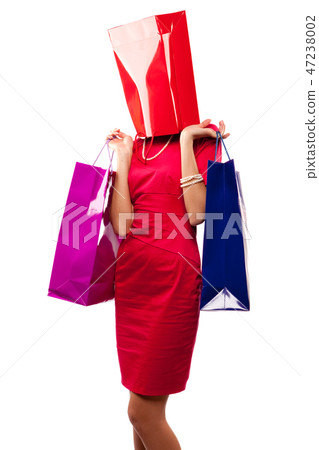 woman and bag 47238002