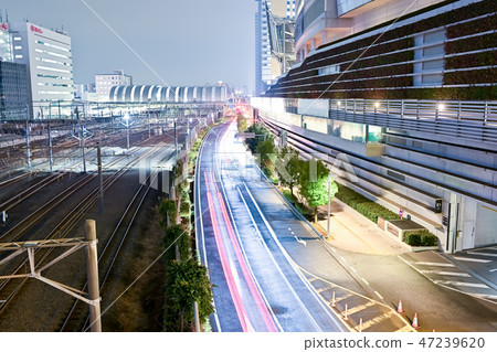在埼玉新都心附近的夜景 47239620
