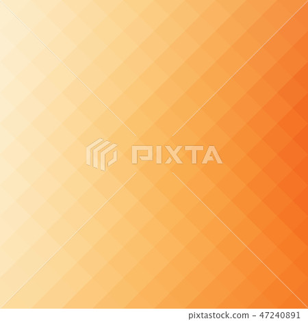 Orange Grid Mosaic Background 47240891
