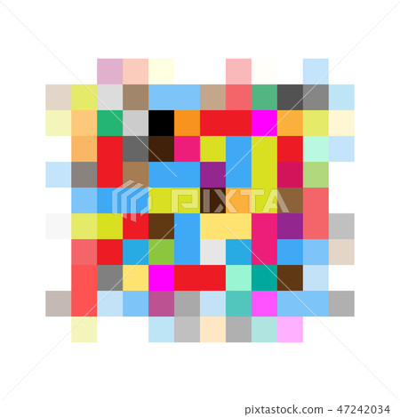 Pixel censored sign. Black censor bar concept.  47242034