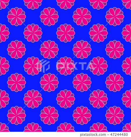 Floral pattern 47244480