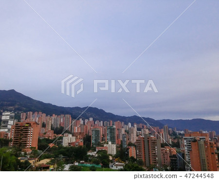 El Poblado neighborhood in Medellin, Colombia El Poblado neighborhood in Medellin, Colombia 47244548