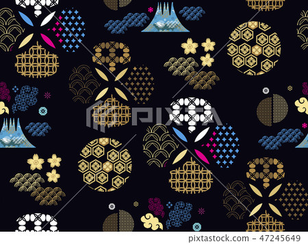 Japanese pattern360 47245649