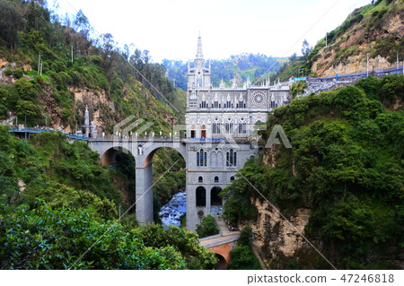 Las Lajas Church in Ipiales, Colombia Las Lajas Church in Ipiales, Colombia 47246818