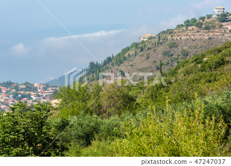 Summer Lefkada coast, Greece Summer Lefkada coast, Greece 47247037