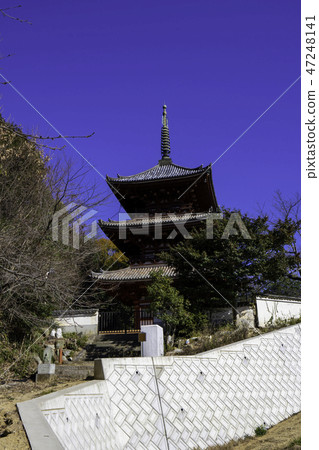 尾道古廟遊覽Saigokuji Saigokuji三塔 47248141