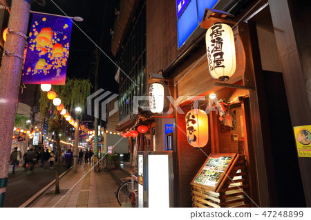 Miyazaki's largest entertainment district _ Nishitachi _ Miyazaki city Miyazaki City Nishi Tachibana Dori (bar area) _ lanterns _ Ibar / Oden 47248899