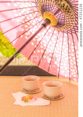 Old-fashioned tea ceremony Old-fashioned Japanese tea ceremony 47251238