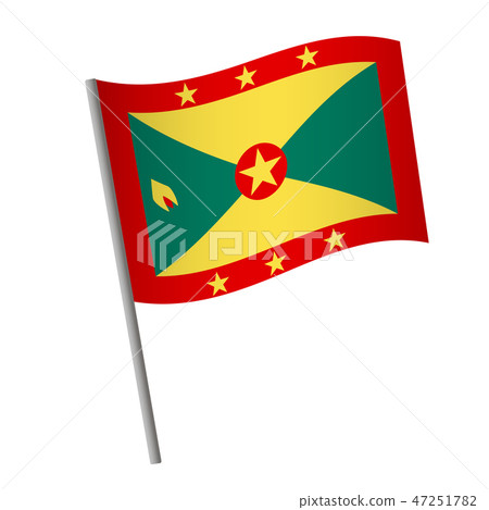 Grenada flag icon. 47251782