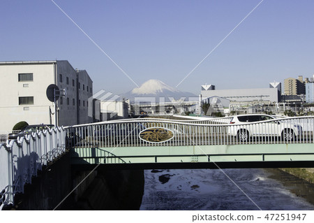 東海道茅崎南湖的富士山 47251947