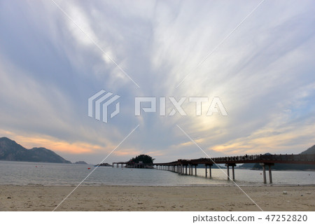 群山的Seonyu風景在韓國 47252820