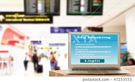 Using laptop booking Using laptop booking 47253553