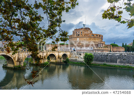 Castel Sant'Angelo and Ponte Sant'Angelo Castel Sant'Angelo and Ponte Sant'Angelo 47254088