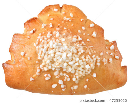 sugar bun with filling isolated sugar bun with filling isolated 47255020