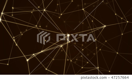 Abstract futuristic molecule network structure. Abstract futuristic molecule network structure. 47257664