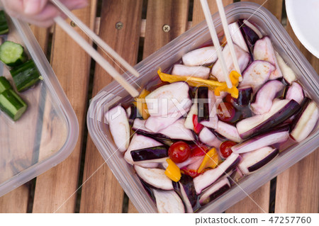 Pickled eggplant Pickled eggplant 47257760
