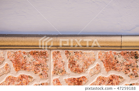 Traditional ornamental Spanish decorative tiles 47259188