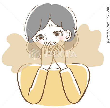 My bad bad grandmother illustration 47259815
